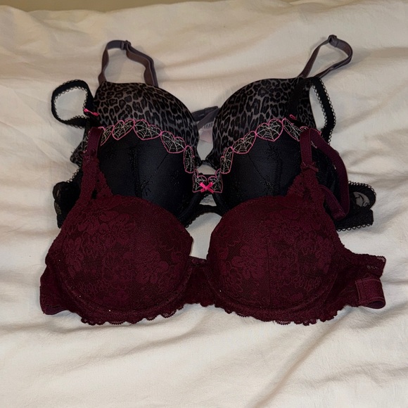 Victoria's Secret Other - Victoria’s Secret VS PINK 34A Push Up Bra Bundle Never Used